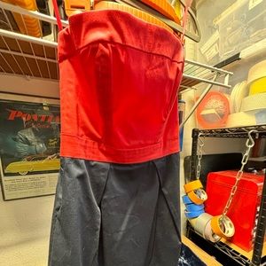 French connection strapless dress size 2